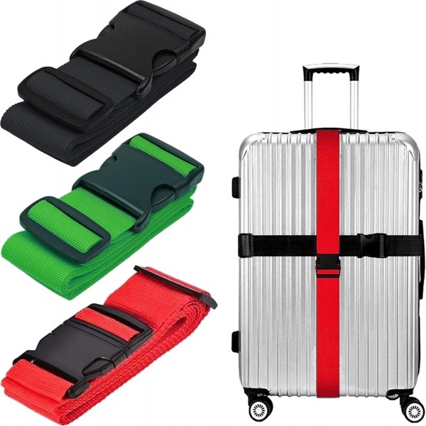 Cross luggage straps sales